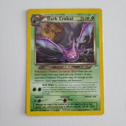 Dark Crobat Holo Pokemon Card 2/105 [In Great Condition] - Image 1