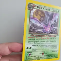 Dark Crobat Holo Pokemon Card 2/105 [In Great Condition] - Image 5