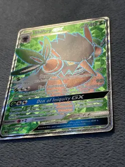 Shiftry GX 152/168 Celestial Storm 2018 Pokemon Card Full Art Textured Rare Holo - Image 2