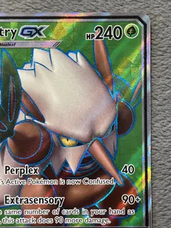 Shiftry GX 152/168 Celestial Storm 2018 Pokemon Card Full Art Textured Rare Holo - Image 4