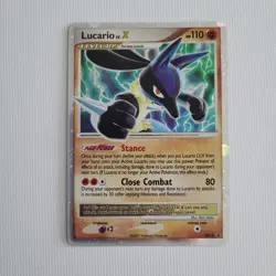 Lucario Holo Pokemon Card Promo DP12 [In Excellent Condition] - Image 1