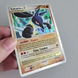 Lucario Holo Pokemon Card Promo DP12 [In Excellent Condition] - Image 2