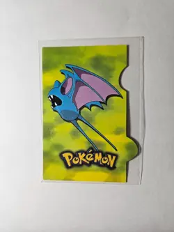 POKEMON TOPPS ZUBAT #41 1 of 18 JOHTO LEAGUECHAMPIONS DIE-CUT EMBOSSED CARD - Image 1