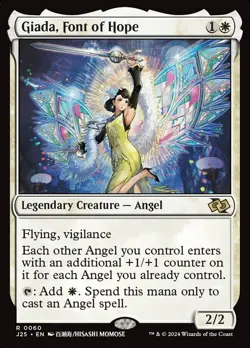 1x - Giada, Font of Hope - #60 - Jumpstart Foundations - NM MTG - Image 1