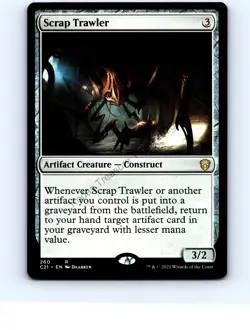 Scrap Trawler #260 Rare Commander 2021 MTG NP Near Mint or Better - Image 1
