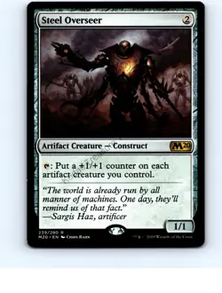 Steel Overseer #239 Rare Core Set 2020 MTG NP Near Mint or Better - Image 1