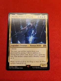 Noctis, Prince of Lucis Final Fantasy Regular FIN 235 MTG Commander - Image 1