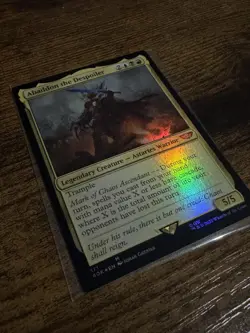 MTG - Abaddon the Despoiler (171) - FOIL Commander: Warhammer 40k - Image 2
