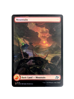 Mountain L 0275 Basic Land FOIL MTG Aetherdrift DFT EN NM/M - Image 1