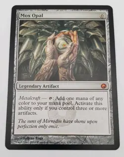 Mox Opal Scars of Mirrodin SOM Mythic MTG Magic the Gathering 1x x1 - Image 1