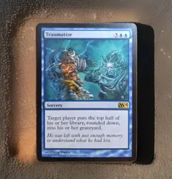 Traumatize Core Set 2014 MTG (M14) RARE Magic the Gathering - Image 1