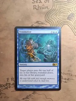 Traumatize Core Set 2014 MTG (M14) RARE Magic the Gathering - Image 3