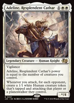 1x - Adeline, Resplendent Cathar - #57 - Jumpstart Foundations - NM MTG - Image 1