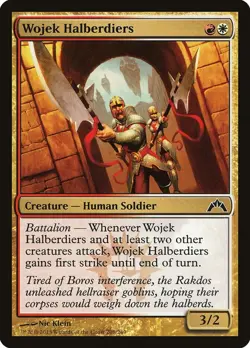 Magic the Gathering MTG Wojek Halberdiers Gatecrash GTC 208/249 Common NM/M - Image 1