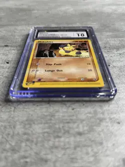 Pokemon Card Makuhita CGC 10 Gem Mint, EX Ruby & Sapphire 56/109, 2003 (1) - Image 3