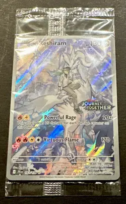 2025 POKEMON SCARLET VIOLET JOURNEY TOGETHER N’S RESHIRAM ILLUSTR. RARE PROMO! - Image 4