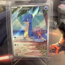 2025 Pokemon MISTY'S LAPRAS #194/182 Destined Rivals - Illustration Rare English - Image 1