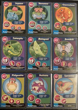 Vintage Pokemon - 1999 Burger King Cards Lot of 39 - Image 1