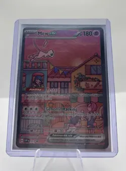 Mew ex SVP 053 Pokemon TCG Scarlet Violet 151 Black Star Promo Full Art - Image 1