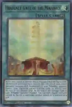 Yugioh! LP Heavenly Gate of the Mikanko - AMDE-EN028 - Ultra Rare - 1st Edition - Image 1