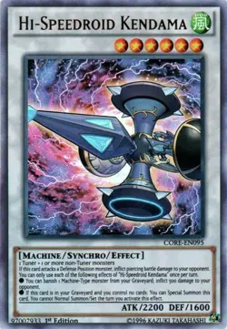 Yugioh! LP Hi-Speedroid Kendama - CORE-EN095 - Ultra Rare - 1st Edition Lightly - Image 1