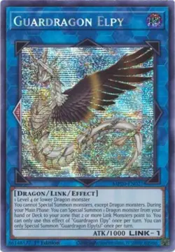 Yugioh! LP Guardragon Elpy - MP20-EN021 - Prismatic Secret Rare - 1st Edition Li - Image 1