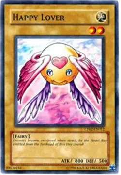 Yugioh! LP Happy Lover - CP02-EN012 - Common - Unlimited Edition Lightly Played, - Image 1
