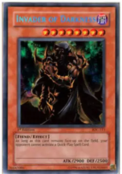 Yugioh! LP Invader of Darkness - IOC-111 - Secret Rare - Unlimited Edition Light - Image 1