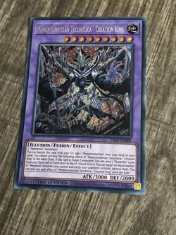 Yugioh! Mementomictlan Tecuhtlica - Creation King 25LP-EN009 WORLD CHAMPIONSHIP - Image 1