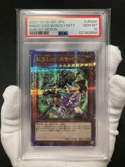 YuGiOh PSA10 Dark Magician Girl Apprentice 25th Quarter Century Secret Rare - Image 1