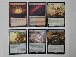 MTG Rare Assorted Card Lot 6 Cards NM (Non-Foil) - Image 1
