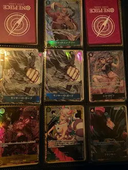 Lot Of 6 Alt Art One Piece Tcg Card Japanese - Image 1