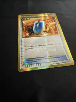 Pokemon TCG VS Seeker Roaring Skies Holo Card 110/108 - Touch of Gold - Image 2