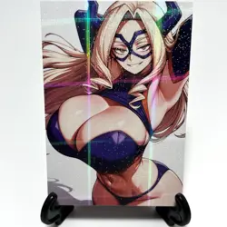 My Hero Academia Mount Lady Sexy Anime Waifu Girl Doujin Goddess Story Art Card - Image 2