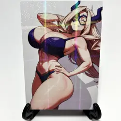 My Hero Academia Mount Lady Sexy Anime Waifu Girl Lewd Goddess Story Art Card - Image 2