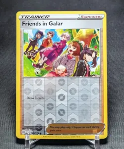 Friends In Galar Uncommon Reverse Holo Brilliant Stars Pokemon TCG Card 140/172 - Image 1