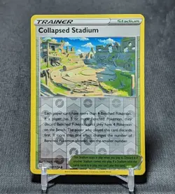 Collapsed Stadium Uncommon Reverse Holo Brilliant Stars Pokemon TCG Card 137/172 - Image 1