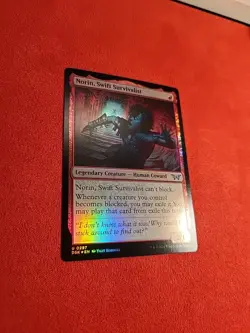 Norin, Swift Survivalist (0145) Duskmourn: House of Horror Foil MTG DSK 297 - Image 2