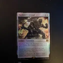 MTG Machinist's Arsenal Final Fantasy Foil R 0023 pack fresh - Image 1