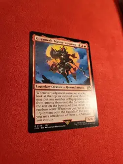 Gilgamesh, Master-at-Arms Final Fantasy Regular FIN 139 Fire Commander MTG - Image 2