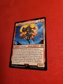 Gilgamesh, Master-at-Arms Final Fantasy Regular FIN 139 Fire Commander MTG - Image 3