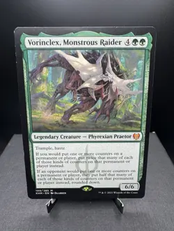 MTG Kaldheim Vorinclex Monstrous Raider Regular Mythic NM! - Image 1