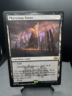 MTG MH3 Modern Horizons 3 Phyrexian Tower Regular Mythic NM! - Image 1