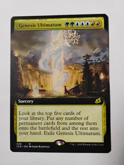 Genesis Ultimatum MTG, Ikoria: Lair of Behemotha, Extended Art, NM - Image 1