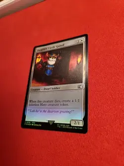 Dwarven Castle Guard Final Fantasy Foil FIN 18 Creature Hero Mtg - Image 3