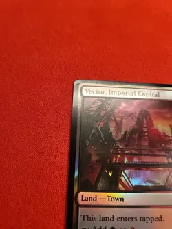 Vector, Imperial Capital Final Fantasy Foil FIN 291 Mtg Land - Image 2