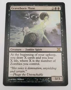 Graveborn Muse Tenth Edition 10E 1x MTG Magic the Gathering x1 Rare Regular - Image 1
