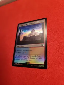 Baron, Airship Kingdom Final Fantasy Foil FIN 273 MTG Land Water Fire - Image 3