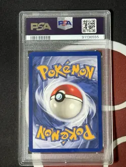 2000 Pokemon Gym Heroes Rocket Scyther 1 Edition PSA 6 - Image 2