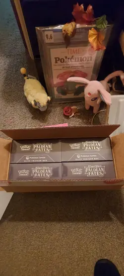 Pokemon TCG: Paldean Fates Pokemon Center ETB NM Boxes from Pokemon Center - Image 1